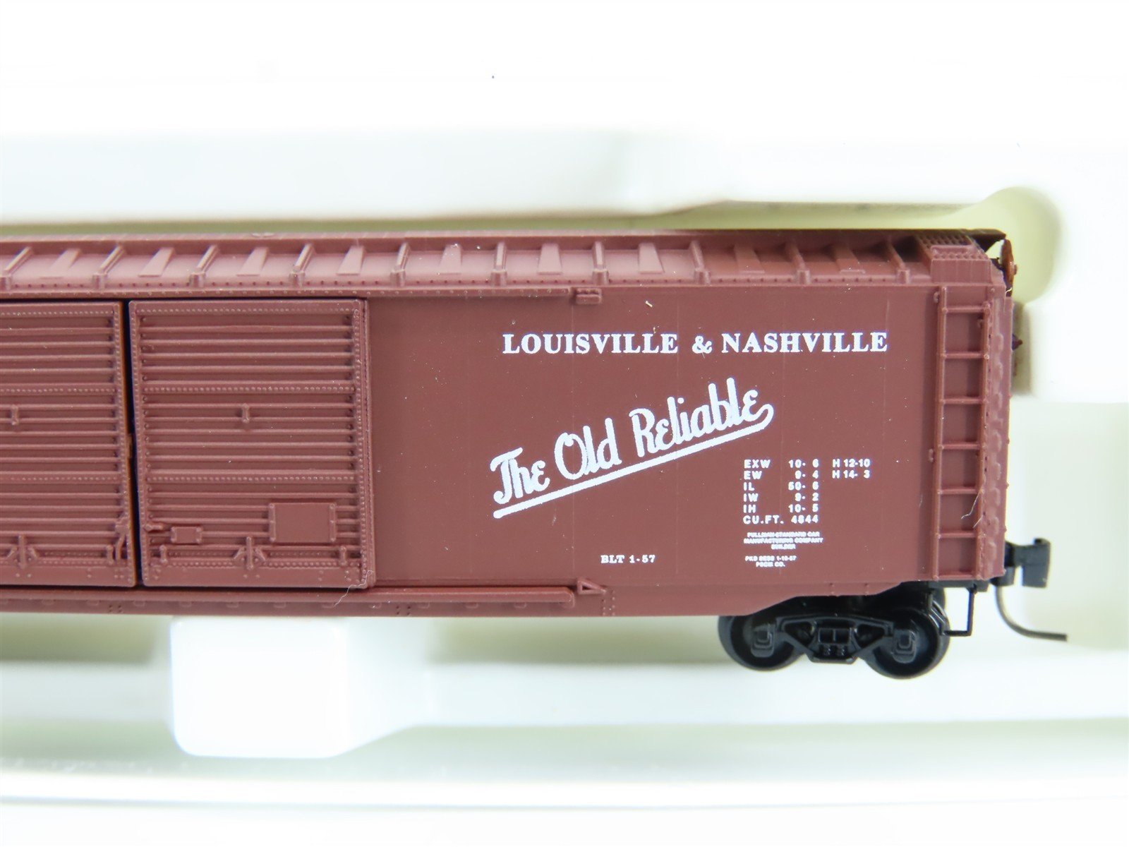 Z Scale Kadee Micro-Trains MTL 13705-2 L&N The Old Reliable 50' Box Car #98494