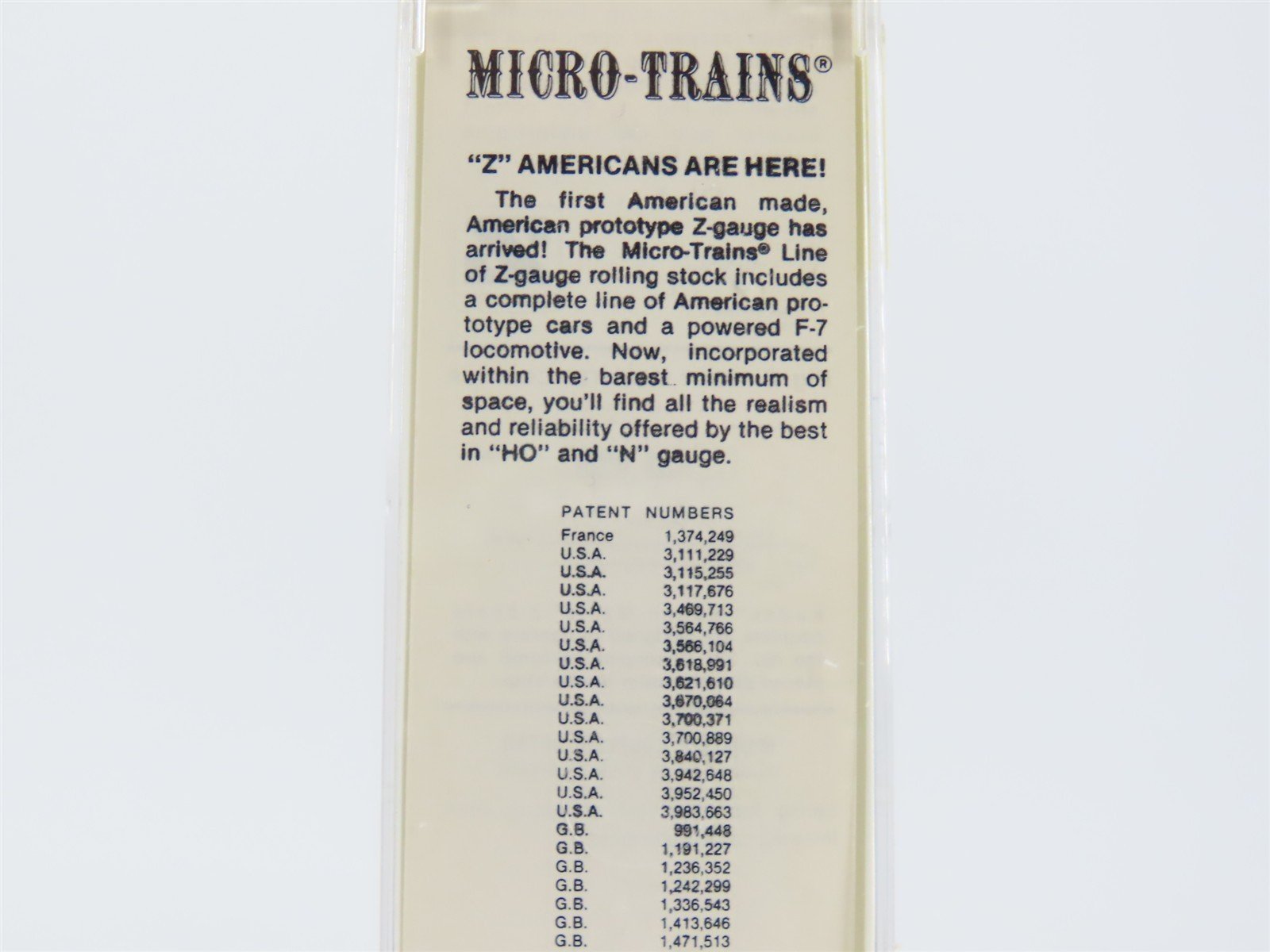 Z Scale Kadee Micro-Trains MTL 13902-2 UP Streamliners 40' Box Car #42236
