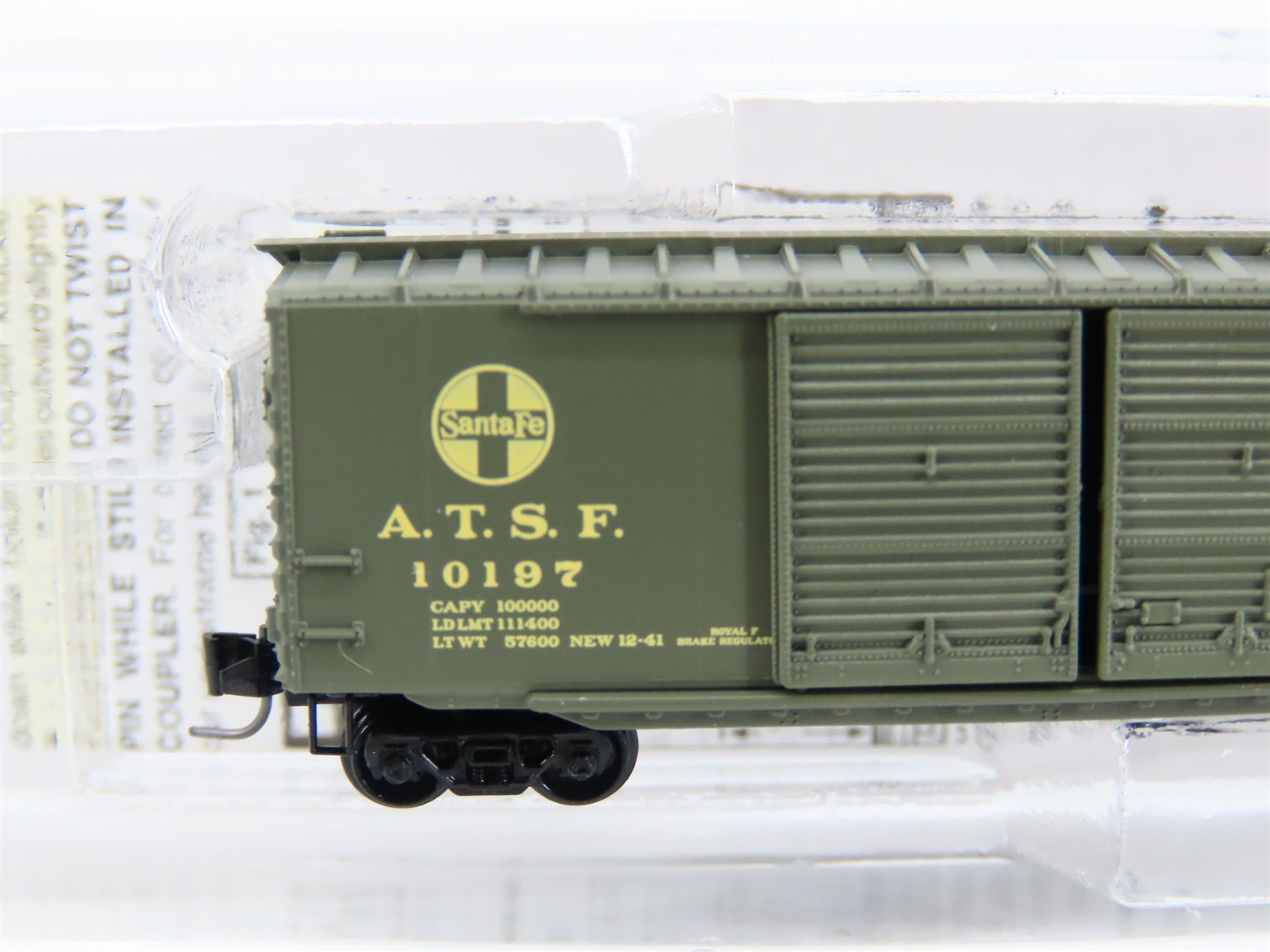 Z Scale Micro-Trains MTL 50600600 ATSF Santa Fe 