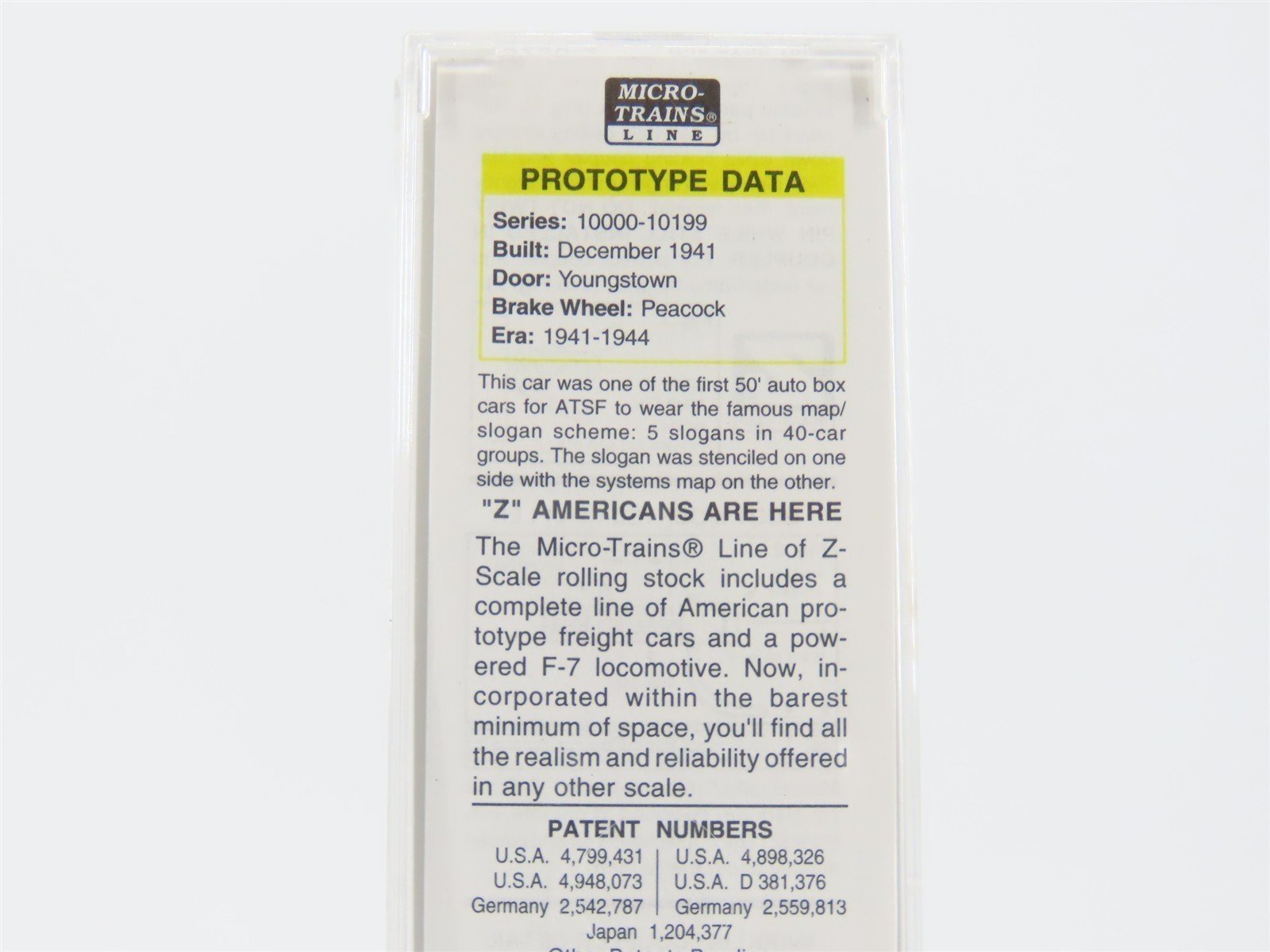 Z Scale Micro-Trains MTL 13730-2 ATSF Santa Fe 