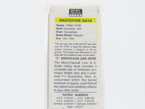 Z Scale Micro-Trains MTL 13730-2 ATSF Santa Fe 