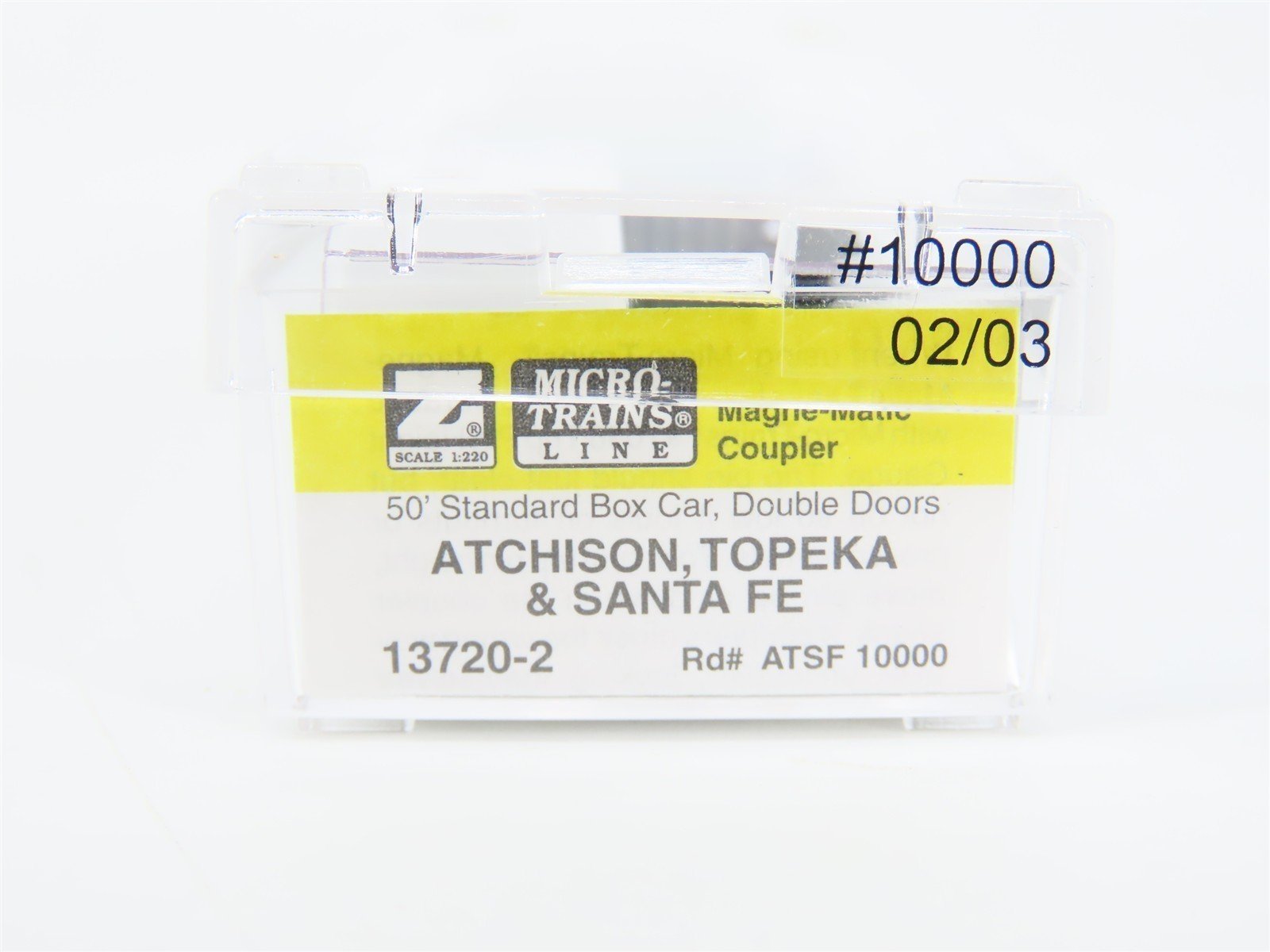 Z Scale Micro-Trains MTL 13720-2 ATSF Santa Fe Grand Canyon 50' Box Car #10000