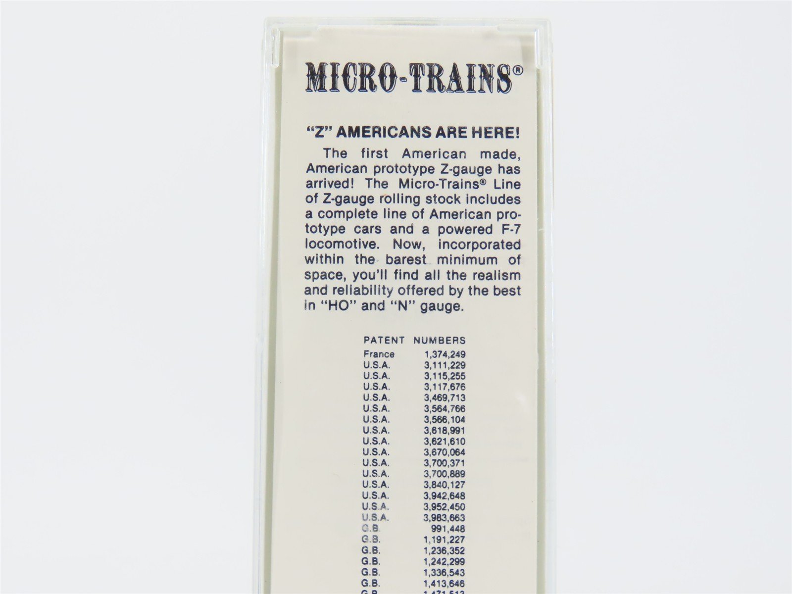 Z Scale Kadee Micro-Trains MTL 13712-2 WP 