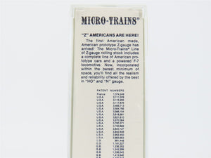 Z Scale Kadee Micro-Trains MTL 13712-2 WP 