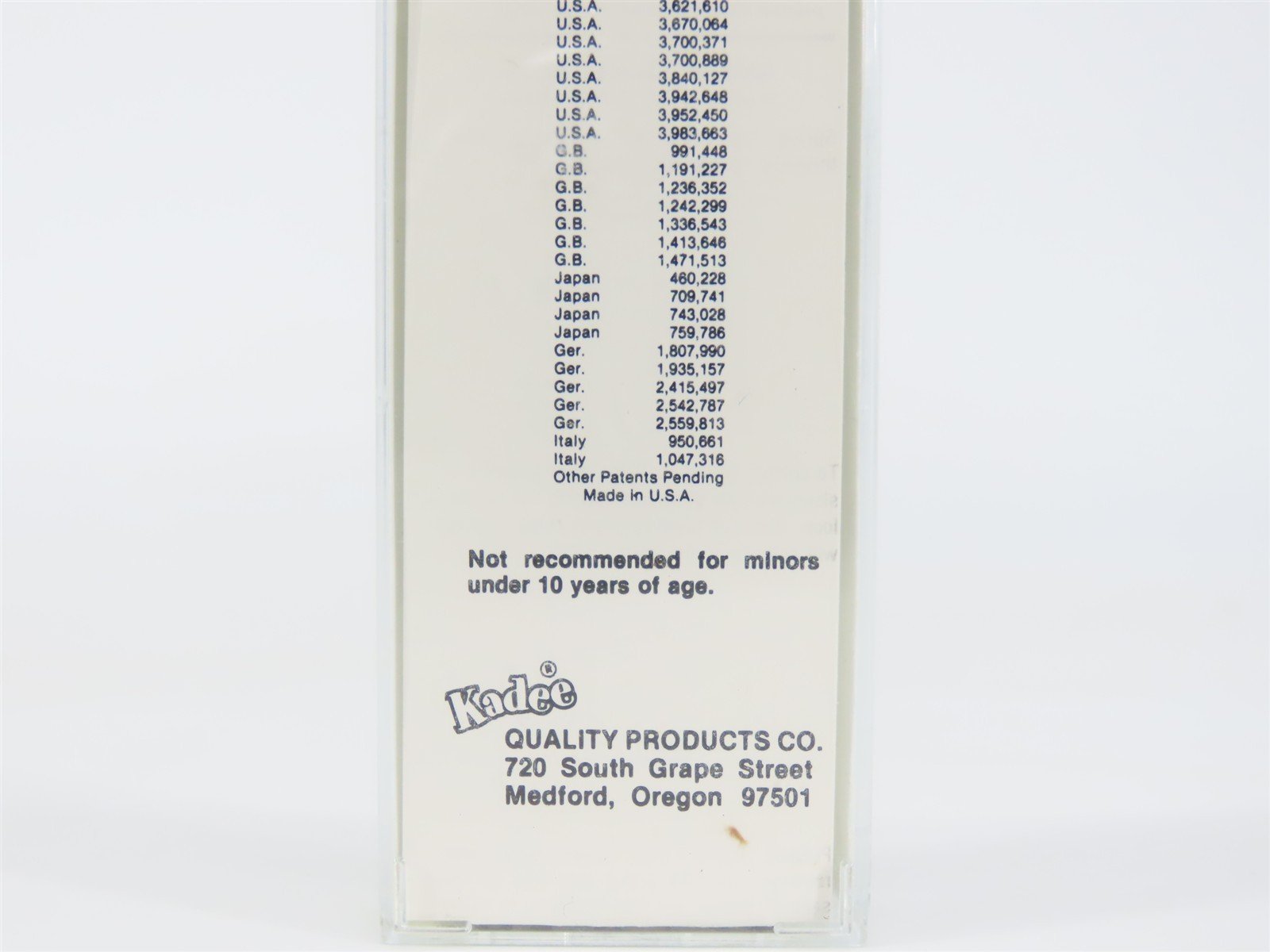 Z Scale Kadee Micro-Trains MTL 13712-2 WP 