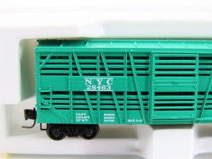 Z Scale Kadee Micro-Trains MTL 13806-2 NYC New York Central 40' Stock Car #28463
