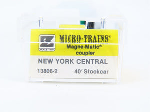 Z Scale Kadee Micro-Trains MTL 13806-2 NYC New York Central 40' Stock Car #28463