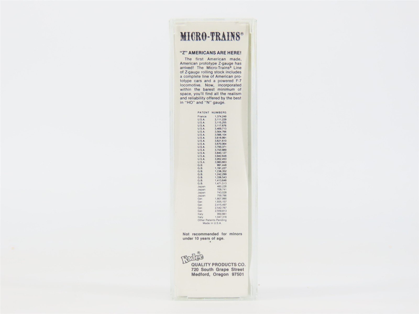 Z Scale Kadee Micro-Trains MTL 13711-2 MON Monon Double Door Box Car #1499