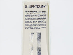 Z Scale Kadee Micro-Trains MTL 13711-2 MON Monon Double Door Box Car #1499