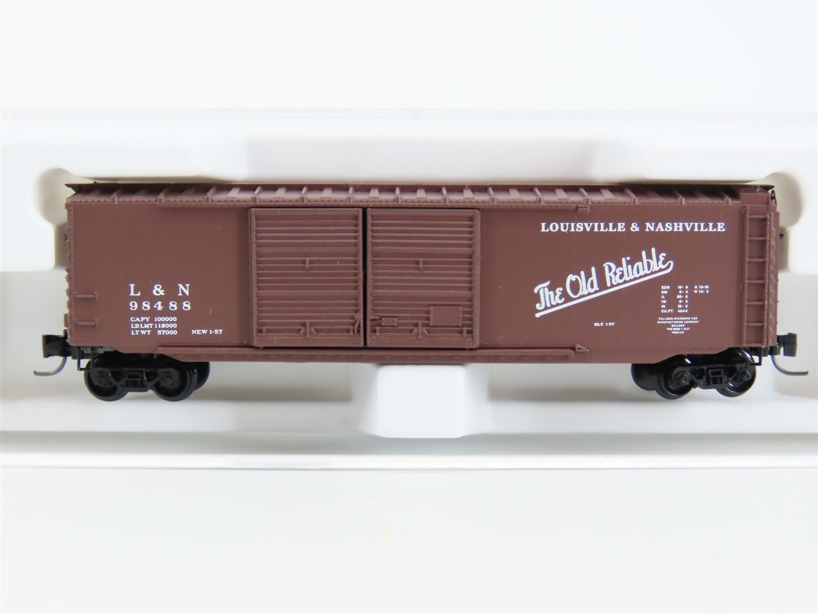 Z Scale Micro-Trains MTL 13705-2 L&N "The Old Reliable" 50' Box Car #98488