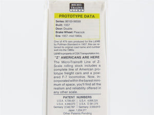 Z Scale Micro-Trains MTL 13705-2 L&N 