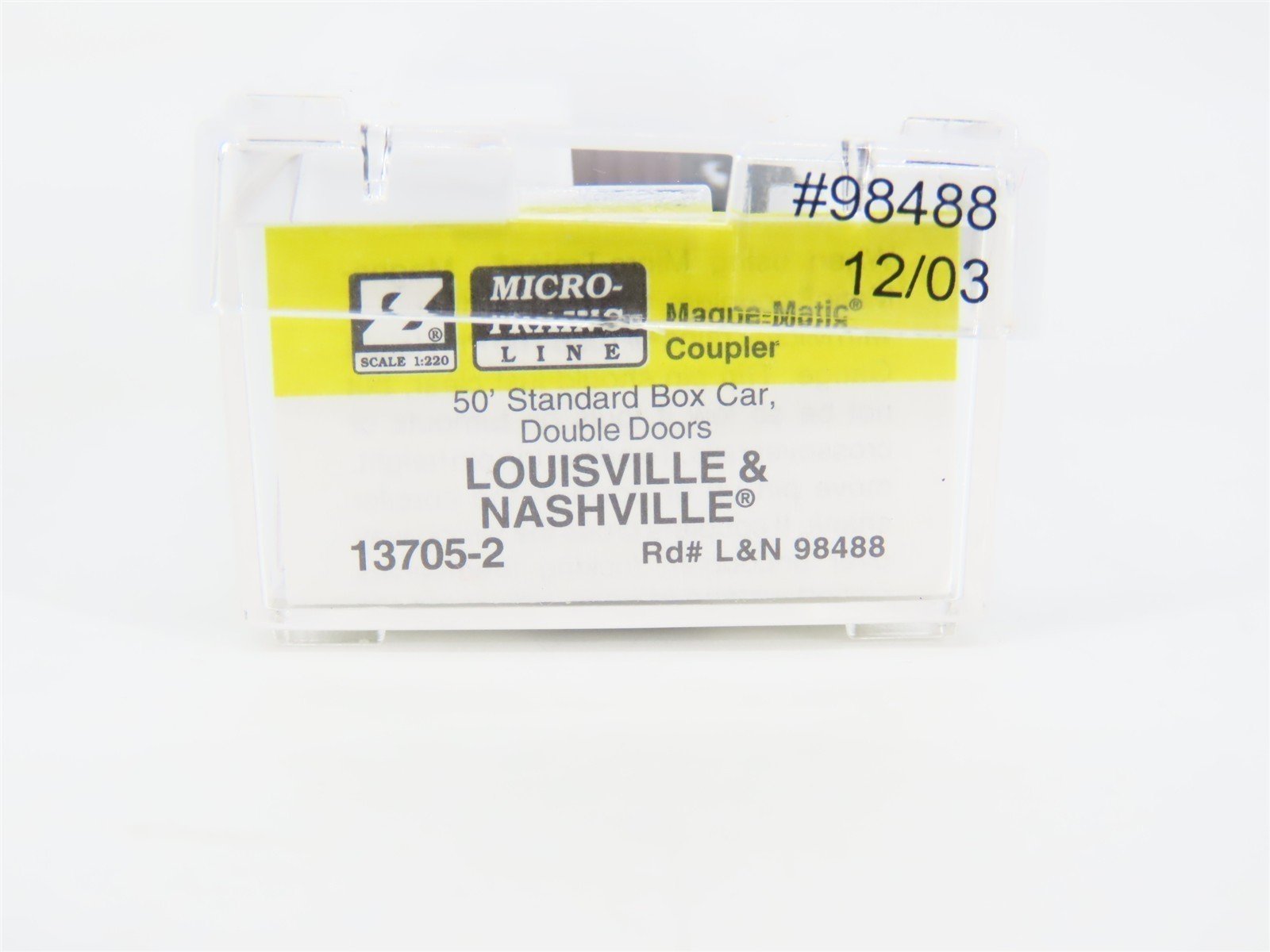 Z Scale Micro-Trains MTL 13705-2 L&N 