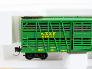 Z Scale Micro-Trains MTL 13804-2 ATSF Santa Fe 40' Despatch Stock Car #68642