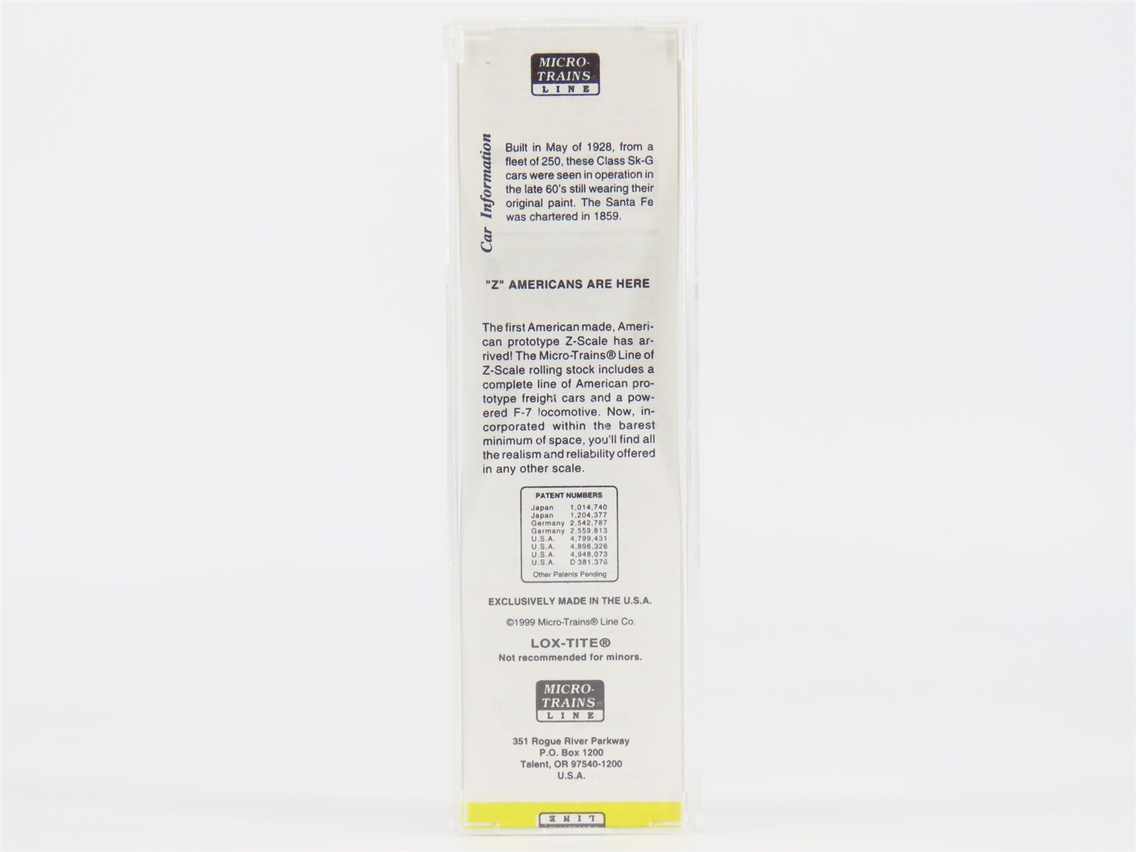 Z Scale Micro-Trains MTL 13804-2 ATSF Santa Fe 40' Despatch Stock Car #68642