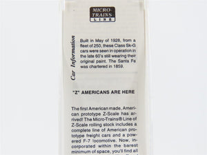 Z Scale Micro-Trains MTL 13804-2 ATSF Santa Fe 40' Despatch Stock Car #68642