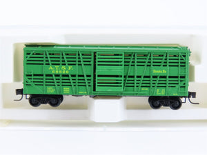 Z Scale Kadee Micro-Trains MTL 13804-2 ATSF Santa Fe 40' Stock Car #68826