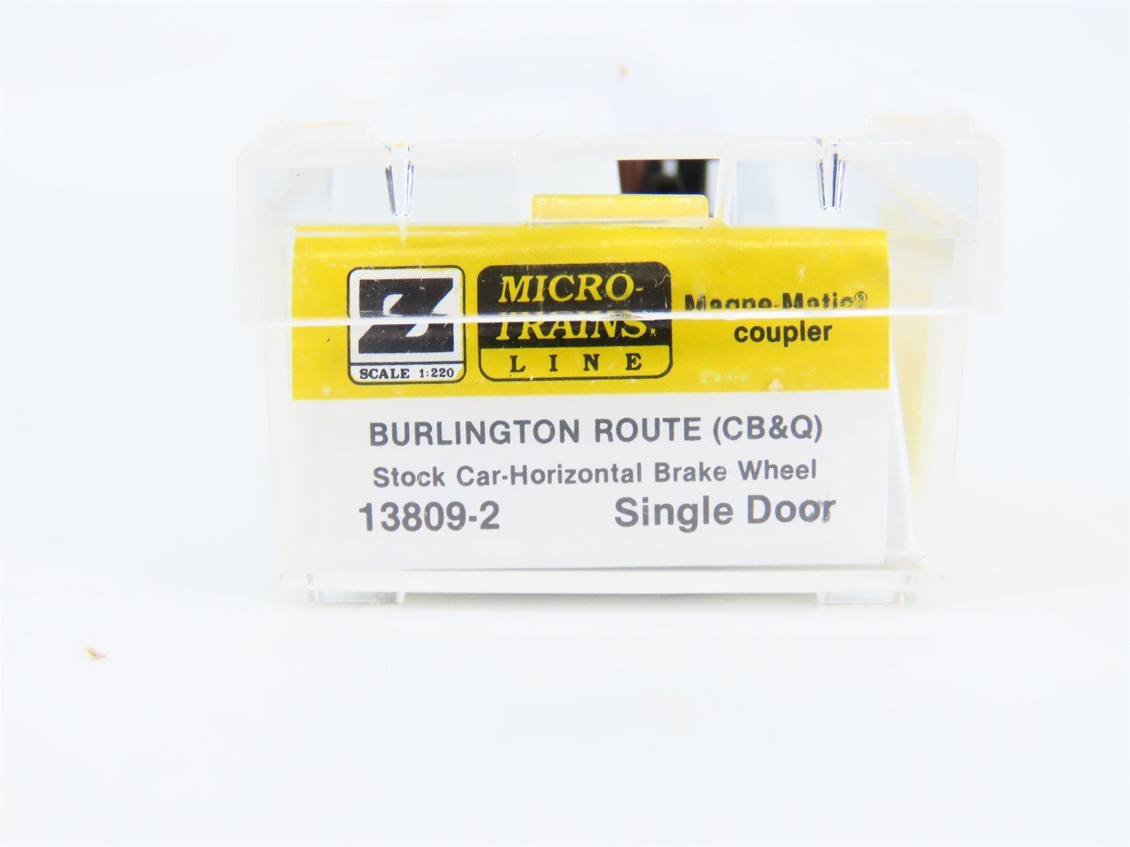 Z Scale Micro-Trains MTL 13809-2 CB&Q Burlington Route Stock Car #52002