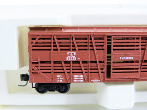 Z Scale Kadee Micro-Trains 13808-2 T&P Texas & Pacific 40' Stock Car #22225