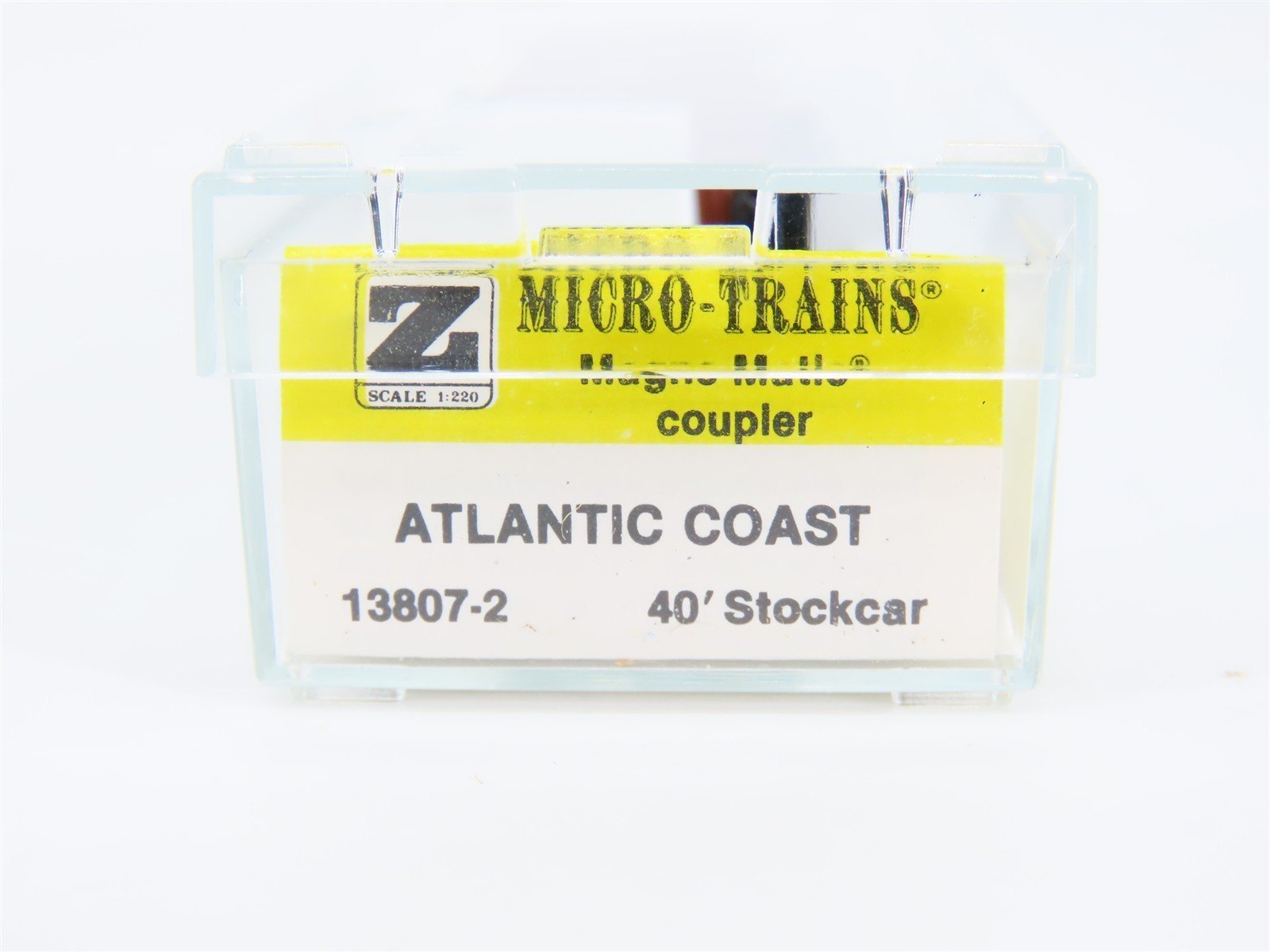 Z Kadee Micro-Trains MTL 13807-2 ACL Atlantic Coast Line 40' Stock Car #140420