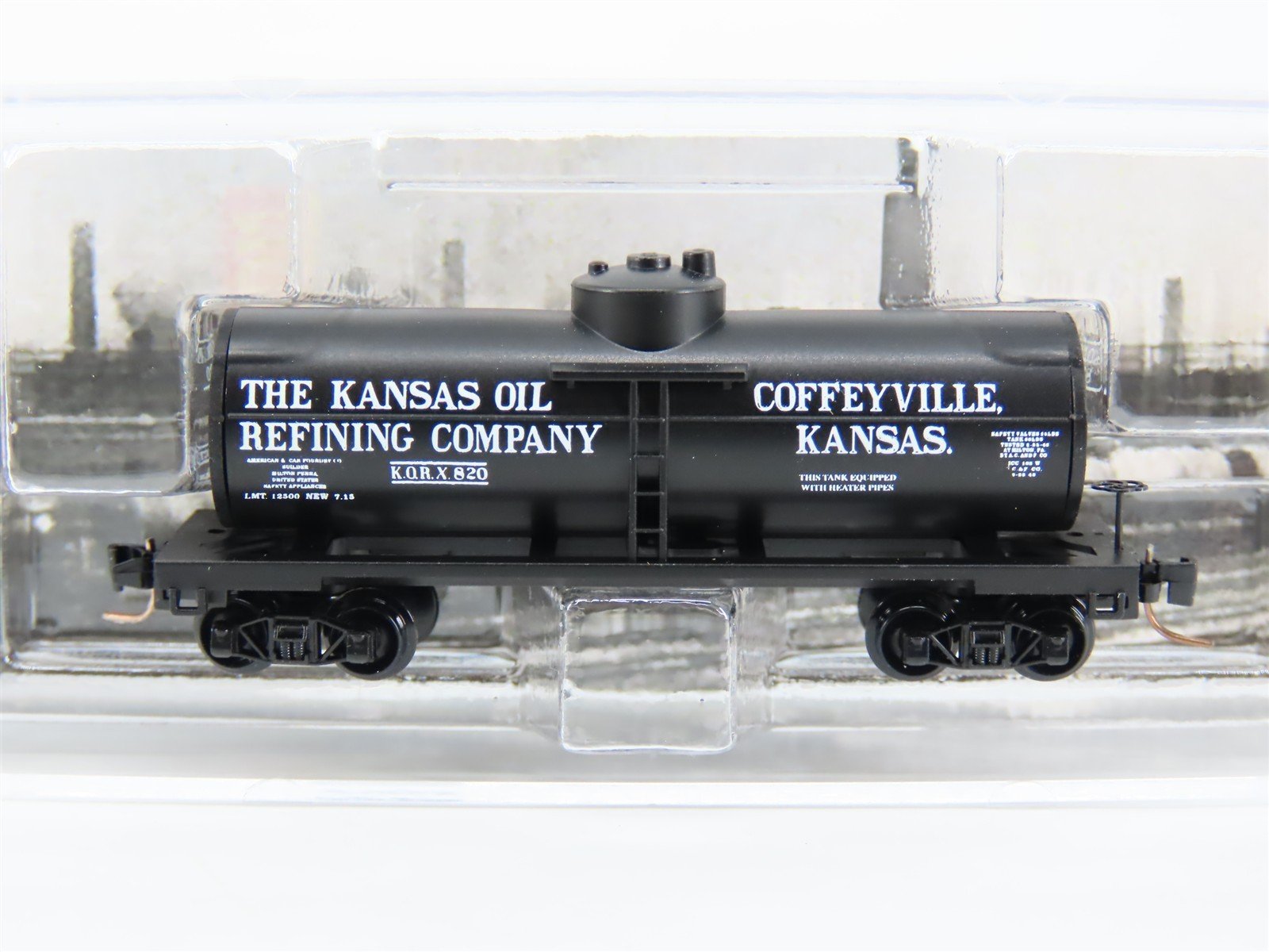 Z Scale Micro-Trains MTL 53000412 KORX Kansas Oil 39' Single Dome Tank Car #820