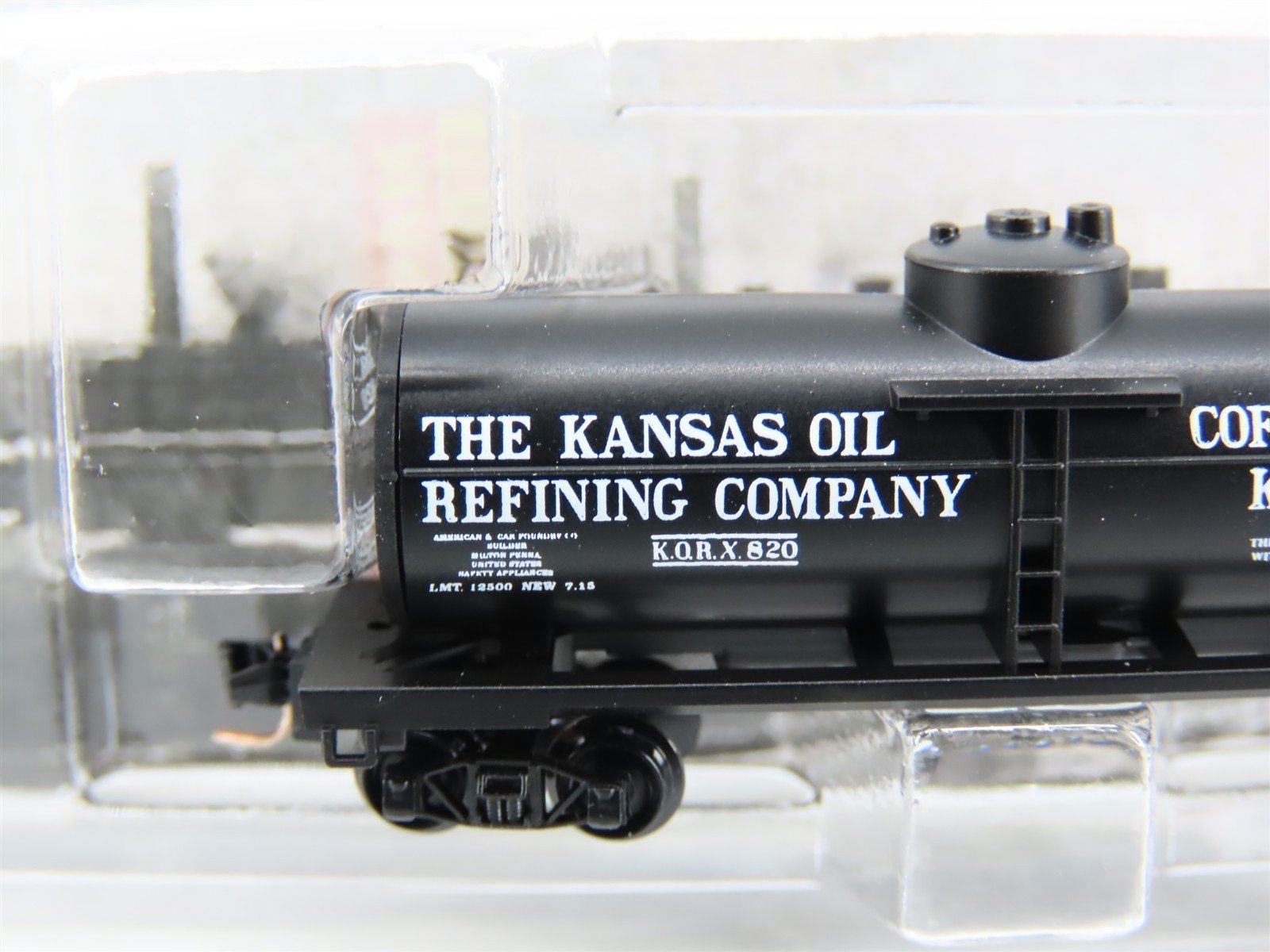 Z Scale Micro-Trains MTL 53000412 KORX Kansas Oil 39' Single Dome Tank Car #820