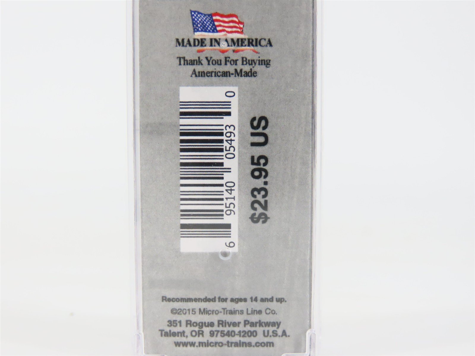 Z Scale Micro-Trains MTL 53000412 KORX Kansas Oil 39' Single Dome Tank Car #820