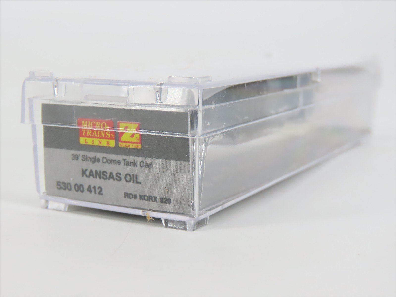 Z Scale Micro-Trains MTL 53000412 KORX Kansas Oil 39' Single Dome Tank Car #820