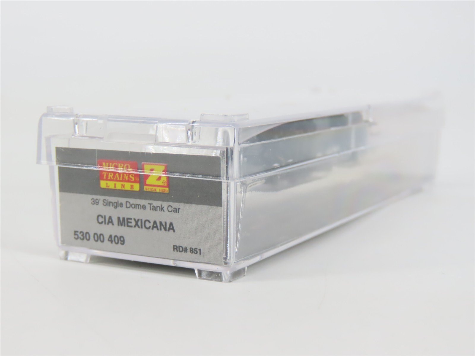 Z Scale Micro-Trains MTL 53000409 CIA Mexicana 39' Single Dome Tank Car #851