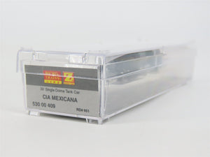 Z Scale Micro-Trains MTL 53000409 CIA Mexicana 39' Single Dome Tank Car #851