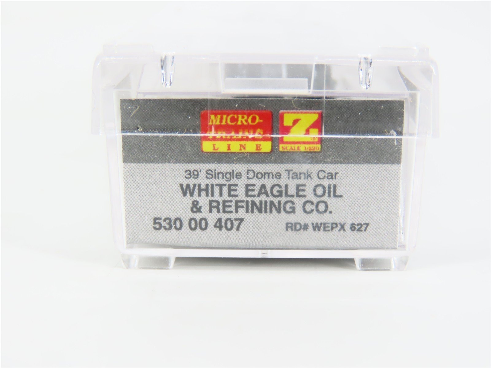 Z Micro-Trains MTL 53000407 WEPX White Eagle Oil 39' Single Dome Tank Car #627