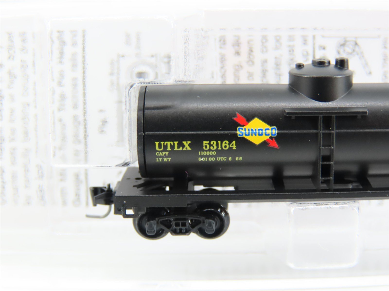 Z Scale Micro-Trains MTL 53000291 UTLX Sunoco 39' Single Dome Tank Car #53164