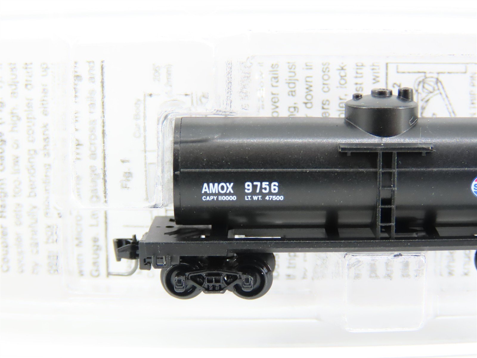 Z Micro-Trains MTL 53000251 AMOX Standard Oil Co. 39' Single Dome Tank Car #9756
