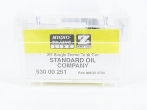 Z Micro-Trains MTL 53000251 AMOX Standard Oil Co. 39' Single Dome Tank Car #9756