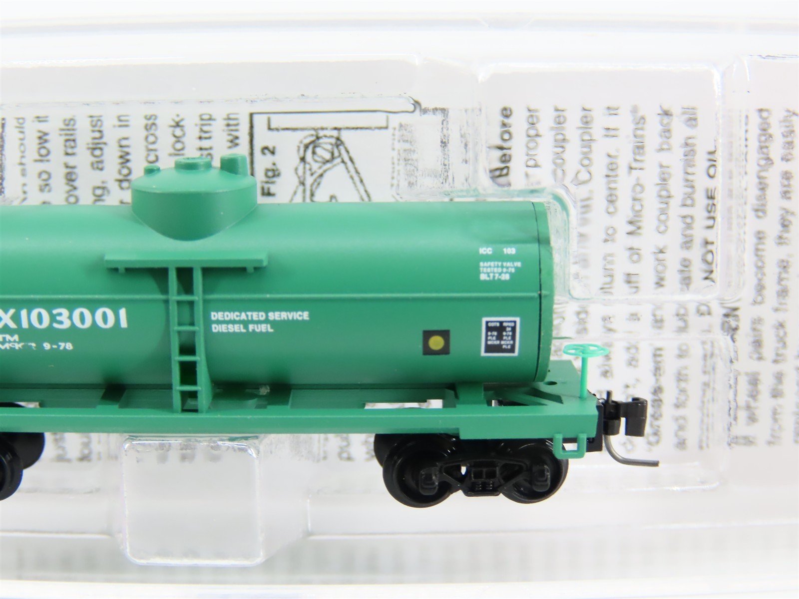 Z Scale Micro-Trains MTL 53000231 P&LE 39' Single Dome Tank Car #X103001