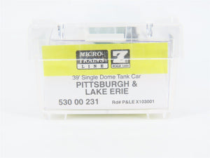 Z Scale Micro-Trains MTL 53000231 P&LE 39' Single Dome Tank Car #X103001