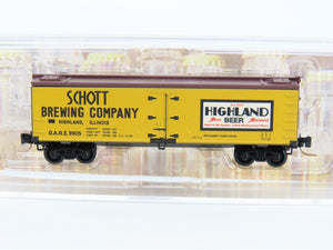 Z Micro-Trains MTL Brewery Series 51800250 GARE Schotts Brewing 40' Reefer #9905