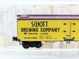 Z Micro-Trains MTL Brewery Series 51800250 GARE Schotts Brewing 40' Reefer #9905