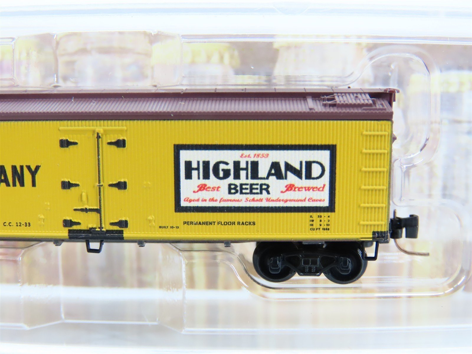 Z Micro-Trains MTL Brewery Series 51800250 GARE Schotts Brewing 40' Reefer #9905