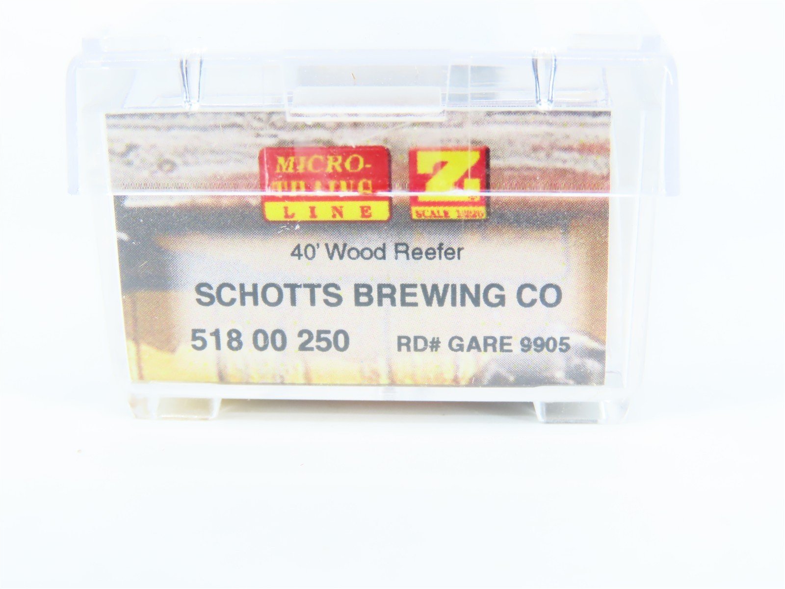 Z Micro-Trains MTL Brewery Series 51800250 GARE Schotts Brewing 40' Reefer #9905