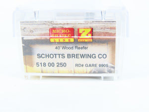 Z Micro-Trains MTL Brewery Series 51800250 GARE Schotts Brewing 40' Reefer #9905