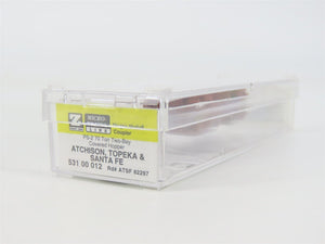 Z Scale Micro-Trains MTL 53100012 ATSF Santa Fe 2-Bay Covered Hopper #82297