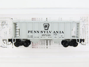 Z Scale Micro-Trains MTL 53100022 PRR Pennsylvania 2-Bay Covered Hopper #257235