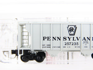 Z Scale Micro-Trains MTL 53100022 PRR Pennsylvania 2-Bay Covered Hopper #257235