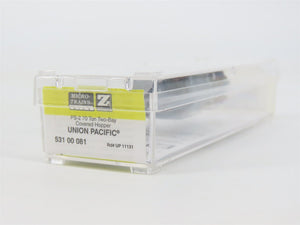 Z Scale Micro-Trains MTL 53100081 UP Union Pacific 2-Bay Covered Hopper #11131