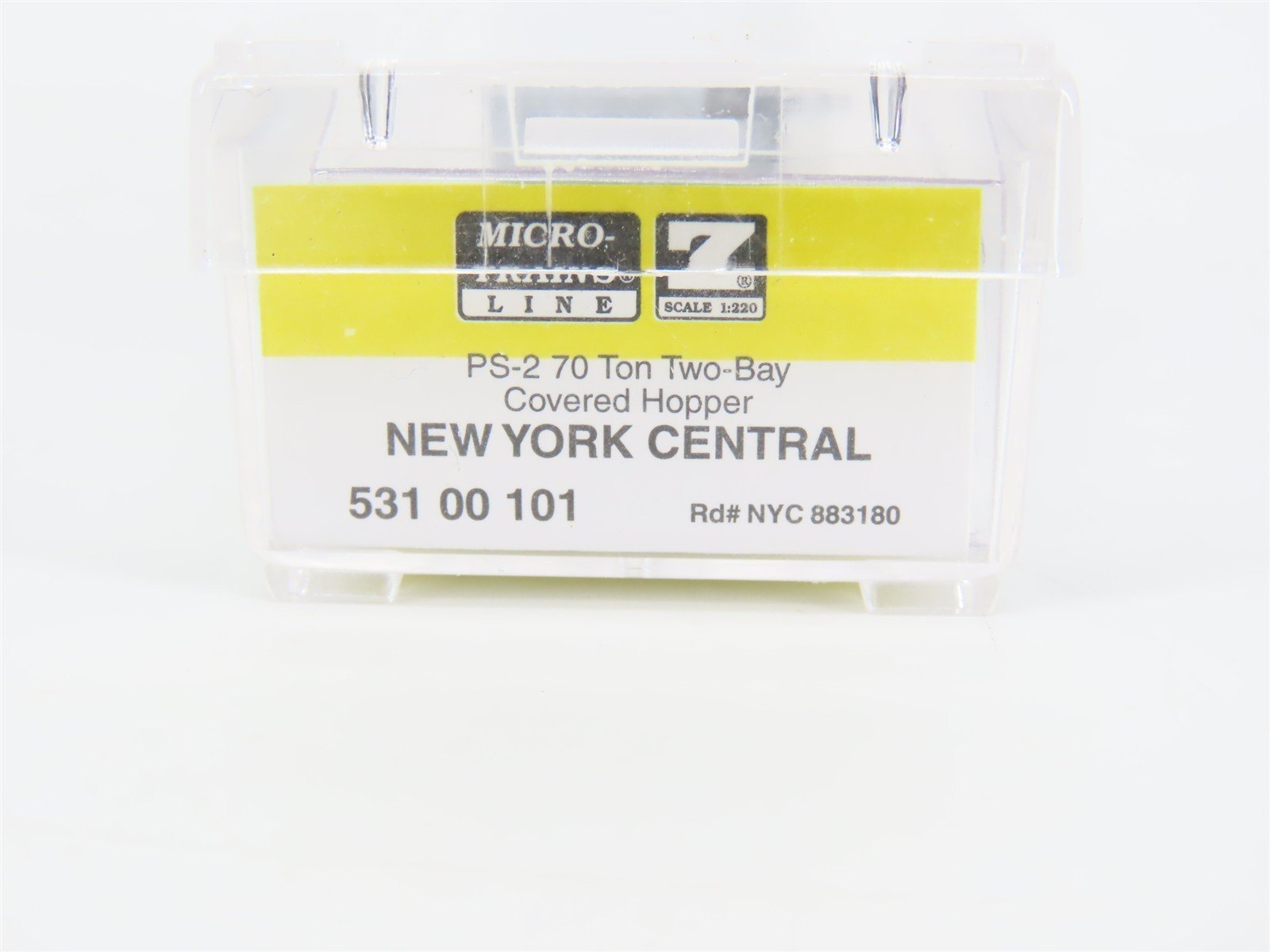 Z Micro-Trains MTL 53100101 NYC New York Central 2-Bay Covered Hopper #883180