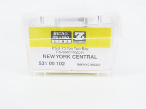 Z Micro-Trains MTL 53100102 NYC New York Central 2-Bay Covered Hopper #883227
