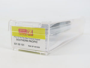 Z Micro-Trains MTL 53100151 SP Southern Pacific 2-Bay Covered Hopper #401333