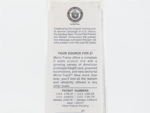 Z Micro-Trains MTL 53500260 SBX Smokey Bear Forest Fire Prevention Caboose #1944