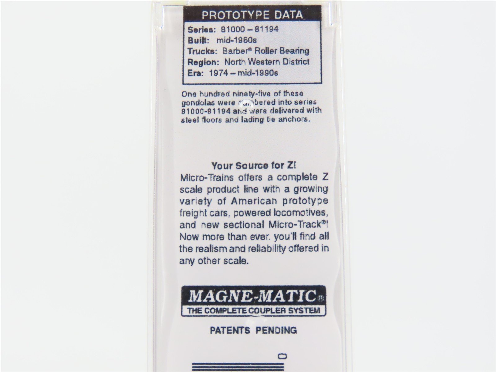 Z Micro-Trains MTL 52344050 MILW Milwaukee Road 50' Gondola w/ Load & Graffiti