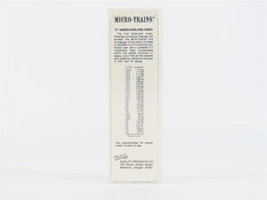 Z Scale Kadee Micro-Trains MTL 14505-2 UP Serves All The West Flat Car #51501